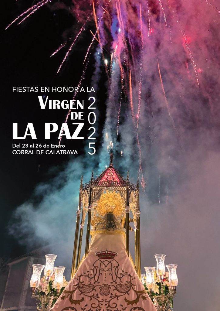 Cartel Oficial de la Virgen de la Paz 2025 de Corral de Calatrava