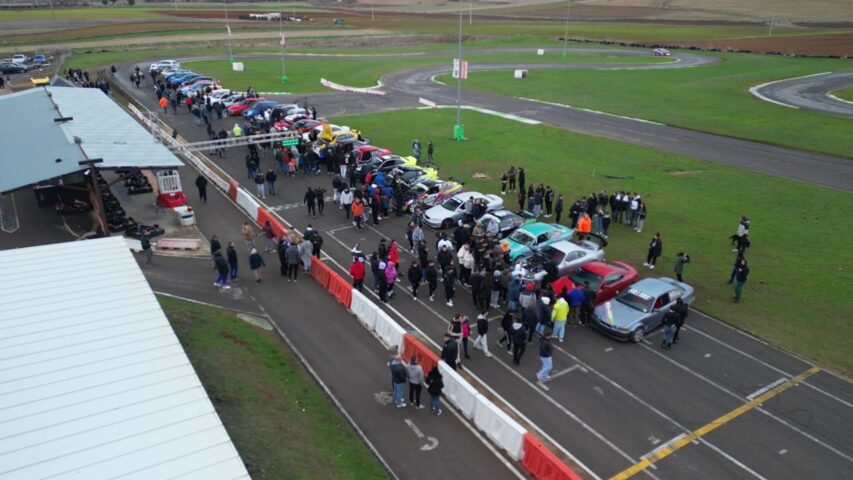 El ambiente es totalmente festivo