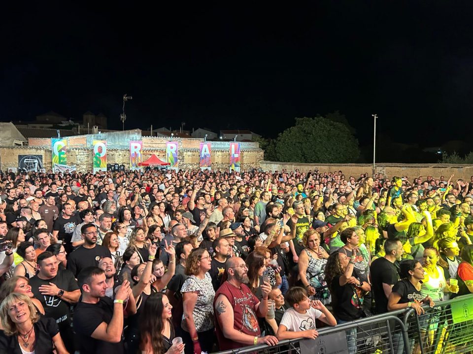 El público disfruta del Choo Rock