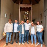 Equipo de Gobierno del Ayuntamiento de Corral de Calatrava durante San Isidro