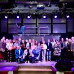 Foto de familia del pregón inaugural