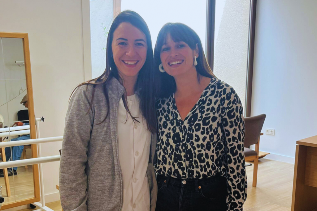 Mónica Infante (izquierda) y Celia Calero