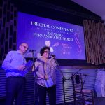 Rosa Suñé y José Antonio Nieto presentan el acto del anuncio del cartel