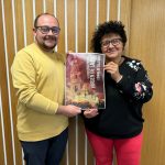 Santiago Bastante y Rosa Suñé presentan el V Concurso Portada de la Virgen de La Paz 2025