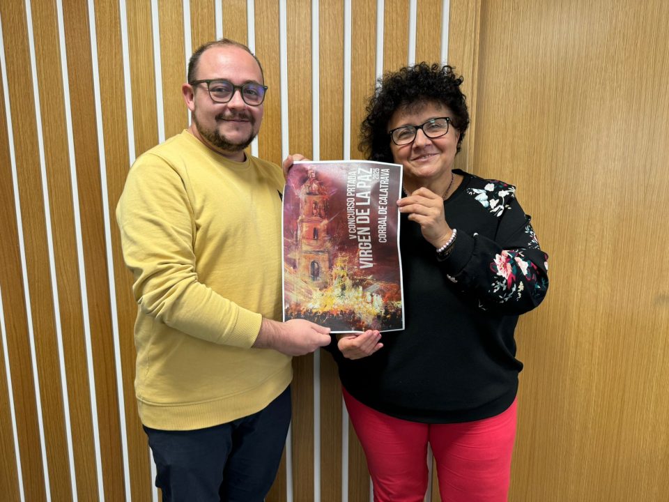 Santiago Bastante y Rosa Suñé presentan el V Concurso Portada de la Virgen de La Paz 2025