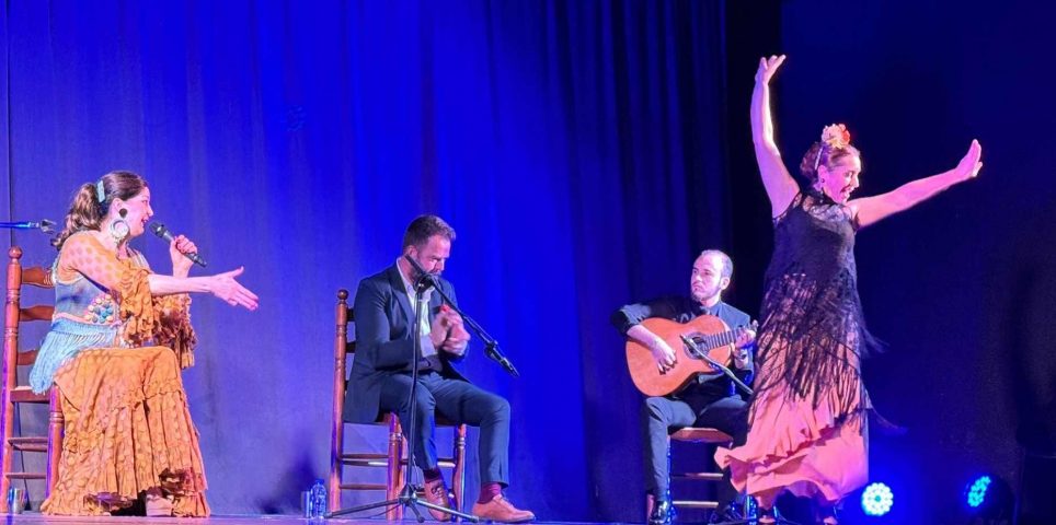 Actuación flamenca en la Villa